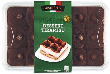 Deser tiramisu Gusto Bello, 500 g