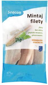 Filety z mintaja bez skóry, 475 g