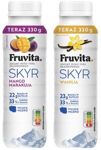 Jogurt Skyr pitny Fruvita, 330 g