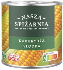 Kukurydza słodka Nasza Spiżarnia, 340 g/285 g