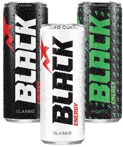 Napój energetyczny Black, 250 ml