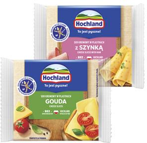 Ser topiony w plastrach Hochland, 130 g