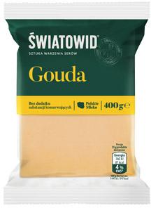 Ser żółty Gouda Światowid, 400 g