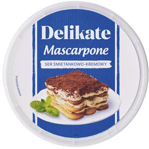 Serek Mascarpone Delikate, 250 g