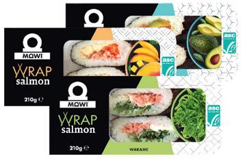 Sushi wrap Mowi, 210 g
