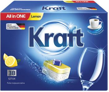 Tabletki do zmywarki Kraft All in One, 38 szt.
