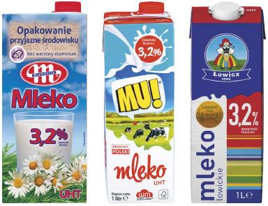 Mleko UHT 3,2%, 1 l