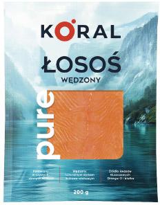 Łosoś wędzony Koral, 200 g