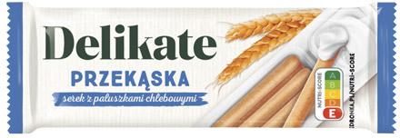 Serek przekąska z paluszkami Delikate, 35 g