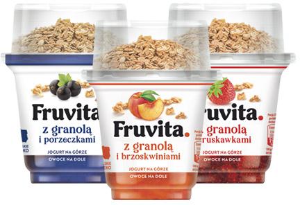 Jogurt z granolą Fruvita, 230 g