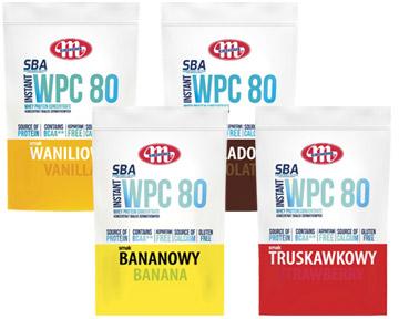 Koncentrat białek Mlekovita WPC80, 700 g