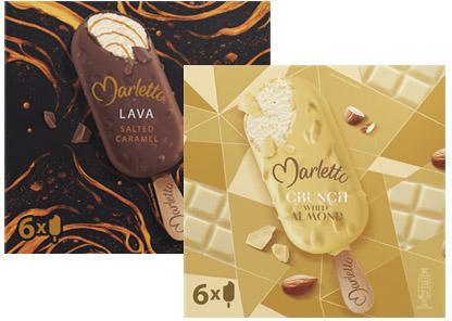 Lody Marletto na patyku, 6x120 ml