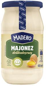 Majonez delikatesowy Madero, 400 ml