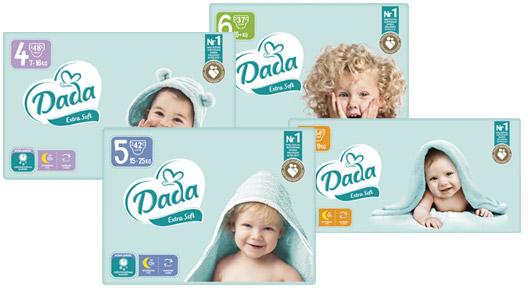 Pieluchy Dada Extra Soft