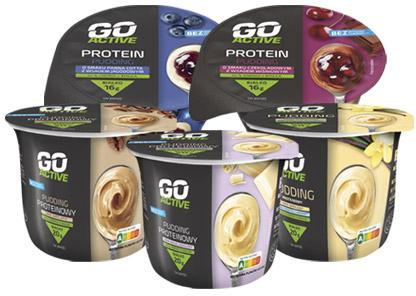 Pudding proteinowy Go Active, 180 g/200 g