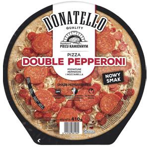 Pizza double pepperoni Donatello, 410 g
