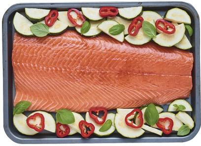 Łosoś Coho rodzinna porcja Marinero
