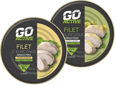 Filet z kurczaka Go Active, 150 g/90 g