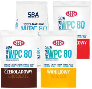 Koncentrat białek Mlekovita WPC80, 700 g