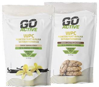 Koncentrat białka serwatkowego WPC Go Active, 700 g