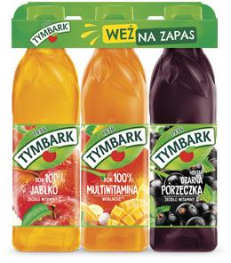 Sok i nektar Tymbark, 3x1 l