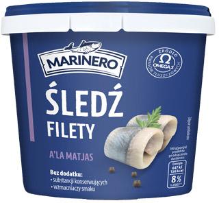 Filety śledziowe a la Matjas Marinero, 1200 g/600 g