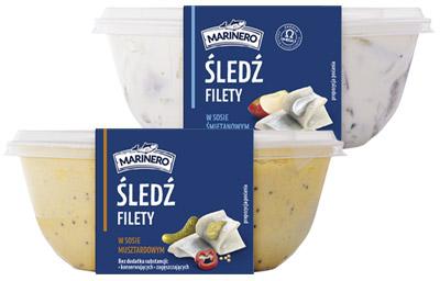 Filety śledziowe w sosie Marinero, 300 g