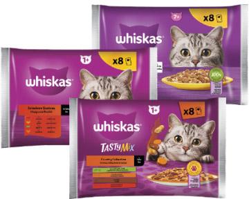 Karma dla kota Whiskas, 8x85 g