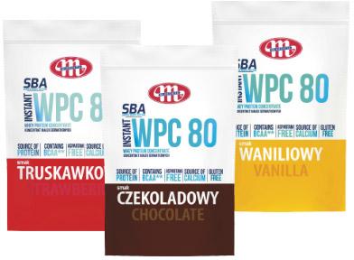 Koncentrat białek Mlekovita WPC80, 700 g