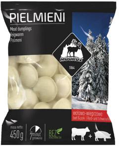 Pielmieni wieprzowo-wołowe Mooroz, 450 g