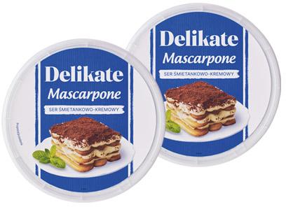 Serek Mascarpone Delikate, 250 g