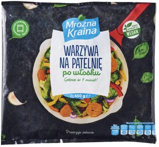 Warzywa na patelnię po włosku lub po grecku Mroźna Kraina, 450 g