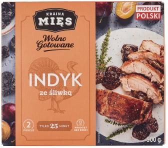 Indyk ze śliwką Wolno Gotowane Kraina Mięs, 500 g