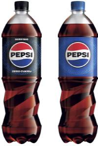 Napój gazowany Pepsi lub Pepsi Zero Cukru, 1 l
