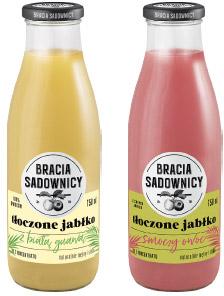 Sok tłoczone jabłko Bracia Sadownicy, 750 ml