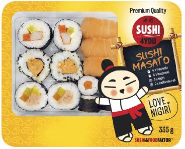 Sushi Masato, 335 g