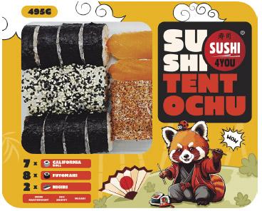 Sushi Tentochu, 495 g