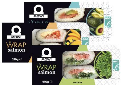 Sushi wrap Mowi, 210 g