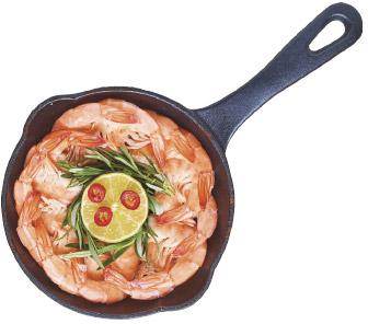Krewetki białe gotowane Marinero, 1 kg
