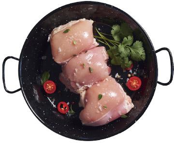 Mięso z uda kurczaka Kraina Mięs, 500 g