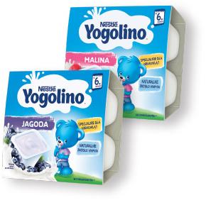 Mleczny Deserek lub Yogolino Nestlé, 4x100 g