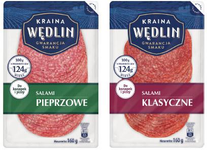 Salami Kraina Wędlin, 160 g