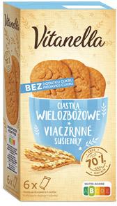 Ciastka bez dodatku cukru Vitanella, 300 g