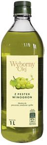 Olej z pestek winogron Wyborny, 1 l