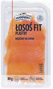 Łosoś wędzony fit Marinero, 80 g