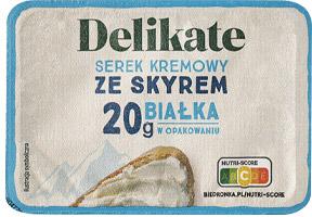 Serek kremowy ze skyrem Delikate, 200 g