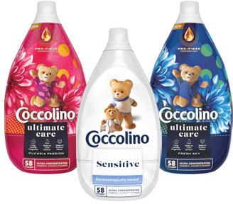 Płyn do płukania Coccolino Ultimate Care, 870 ml