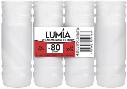 Wkład zalewany Lumia, 4x200 g