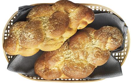 Chałka ręcznie zawijana z kruszonką, 320 g