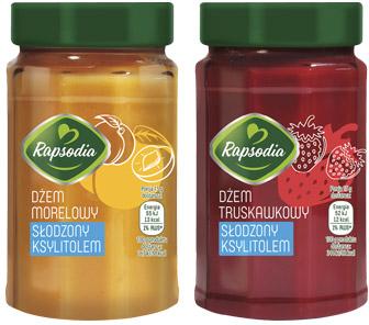 Dżem słodzony ksylitolem Rapsodia, 250 g